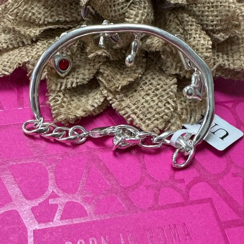 UNOde50 Silver Charm Bracelet